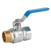 lodveida ventilis 3/4" ai, mėlynas garais rokturis, PN25