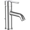 Lua-E washbasin mixer Eco+ with pop-up chrome