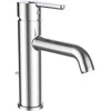 Lua-E washbasin mixer Eco+ with pop-up chrome