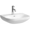LUA praustuvas 550 x 460 mm, baltas