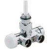 Monovalve "ONE" 1/2` x 24-19, 90°, chrome