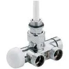 Monovalve "ONE" 1/2` x 24-19, 90°, chrome