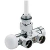 Monovalve "ONE" 1/2` x 24-19, 90°, chrome