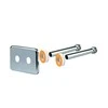 Pajungimo kompl. 1/2`, d16, L-120mm (int.40mm), chrome