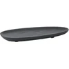 paplāte Cole oval, 300x135 mm, melna