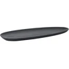paplāte Cole oval, 420x162 mm, melna