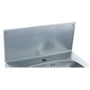 Plieninė praustuvo sienelė RM6 554x200 mm