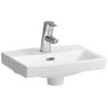 Pro Nordic praustuvas 400x320 mm, baltas