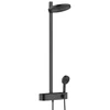 Pulsify 260 2 jet du6o sistema su termostatu ShowerTablet Select 400, matinė juoda