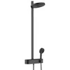 Pulsify 260 2 jet du6o sistema su termostatu ShowerTablet Select 400, matinė juoda
