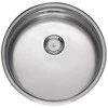 R18 390 Comfort (R) virtuvinė plautuvė, vienas dubuo, d=440 mm, nerūd.plienas
