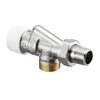 radiatora termoventilis AV9, DN15, 3/4" x 1/2", PN 10, Axial