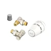 radiatoru termostatiskā vārsta komplekts, Danfoss, leņķis, DN15