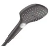 Hansgrohe Raindance Select E 120 3f-jų rankinis dušelis. brushed juodas chrome