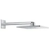 Grohe Rainshower 310 SmartActive Cube 2sr. dušo galva su laikikliu iš sienos. chromas