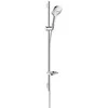 Hansgrohe RD Select E 120 3jet rankinis dušas/ UnicaS Puro sieninis strypas 0,90 m komplektas