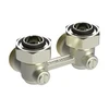 Danfoss RLV-KB radiatora apakšas pieslēgs, taisns, Kv vērtība - 1.4 m³/h, G 3/4", G 3/4