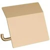 Hansgrohe roll holder with cover AddStoris, brushed bronze