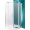Roth dušas stūris Houston Neo, 800x800 mm, h=1900, r=550, briliants/matēts stikls
