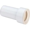 savienojuma caurule pisuāram, d=50x50 mm, 130 mm, plastmasa, balts