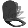 seat and coverTesi Thin, QR/SC, silk juodas