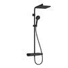 shower system with thermostat Activera Q 290 1jet EcoSmart ShowerTablet Select 360 Varia, matt blac