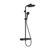 shower system with thermostat Activera S 240 1jet EcoSmart ShowerTablet Select 360 Varia, matt blac