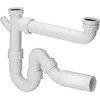 Sifonas dvigubai plautuvei 40 x 40 x90-310