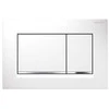 Geberit Sigma30 wc mygtukas. baltas/chromas