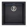 sink Amsterdam 40 Pure Juodas, inset, in box