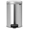 Brabantia Šiukšlių dėžė 20L su pamina NewIcon, matinis plienas FPP