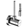 stūra ventilis Classic, 1/2"x10 mm, hroms
