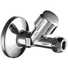 stūra ventilis Comfort, 1/2"x10 mm, hroms