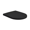 Subway 2.0, WC-seat and cover, hinges in stainless steel, ebony