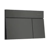 taustiņš iFrame Element E, 230x150 mm, brushed juodas chrome