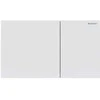 Geberit taustiņš Sigma70, 240x158 mm, 80 mm skalojamā kaste, metēts balts