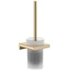 Tualeto šepetys su laikikliu Hansgrohe AddStoris 41752140, šlifuotos bronzos