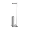 Gedy Carruzzo TRILLY TOILET PAPER BRUSH HOLDER BR CHR