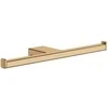 Hansgrohe tualetes papīra turētājs AddStoris, dubultais, brushed bronze