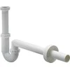 izlietnes sifons, 1¼ x 32 mm, plastmasa, balts