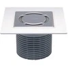 Uždedamas elementas PVC dangos privedimui D-110 185x185/115x115mm
