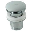 Ventilis praustuvui Click-Clack, chromuotas su persipylimu