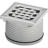 Viega trapo viršutinė dalis 100 x 100 Plastic / pilkas