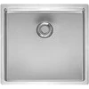 virtuves izlietne New Jersey 40x37 (L), viena bļoda, 440x410 mm, h=100 mm