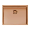 virtuves izlietne New York Comfort 50x40 (L), viena bļoda, 540x440 mm, copper II