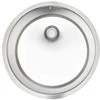 virtuves izlietne New York Round Comfort (L), viena bļoda, d=463 mm