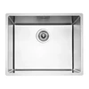 virtuves izlietne Vero 50x40 (L), viena bļoda, 540x440 mm