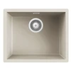 virtuves izlietne Verona 50, viena bļoda, 556x456 mm, champagne