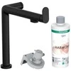 Hansgrohe virtuves izlietnes maisītājs Aqittura M91 FilterSystem 240, matēts juodas