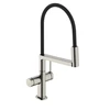 Hansgrohe Virtuvinis maišytuvas Talis Select M54 PowderSpray, 3jet, nerūdijantis plienas